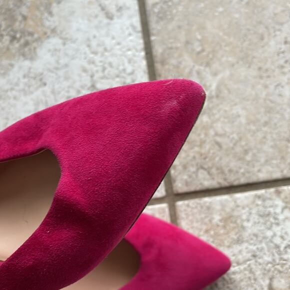 Club Monaco Loalla Mules In Magenta - Picture 7 of 16